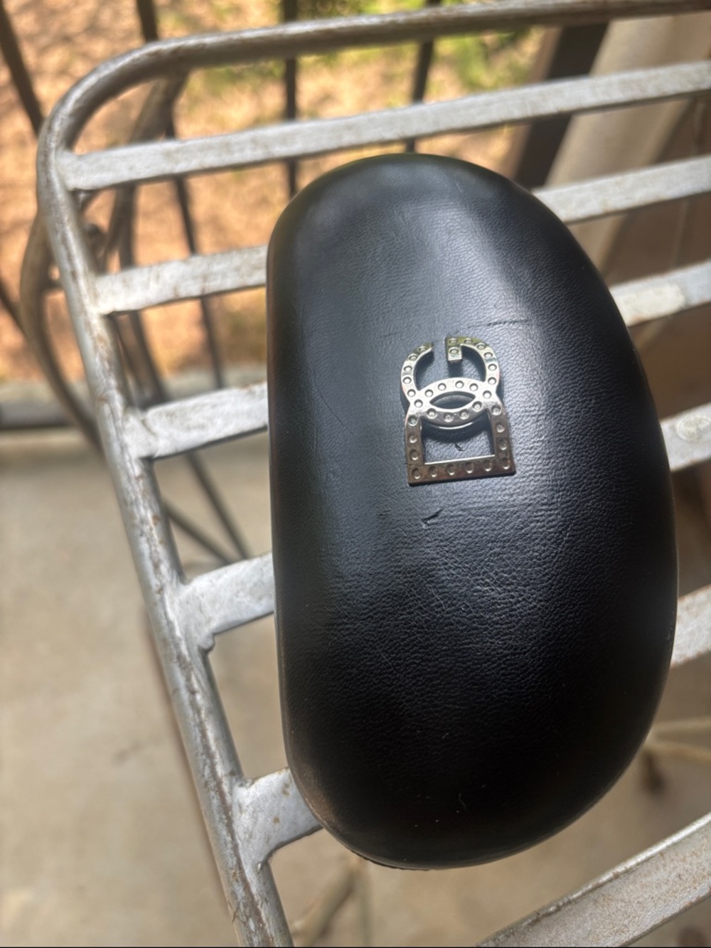 Dolce & Gabbana Black Eyewear Case with Silver DG Emblem - Picture 4 of 9